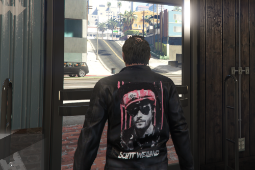 Scott Weiland Leather Jacket for Trevor
